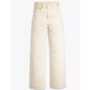 SOLD - Levi's Cream Flare & Wide Leg Jeans